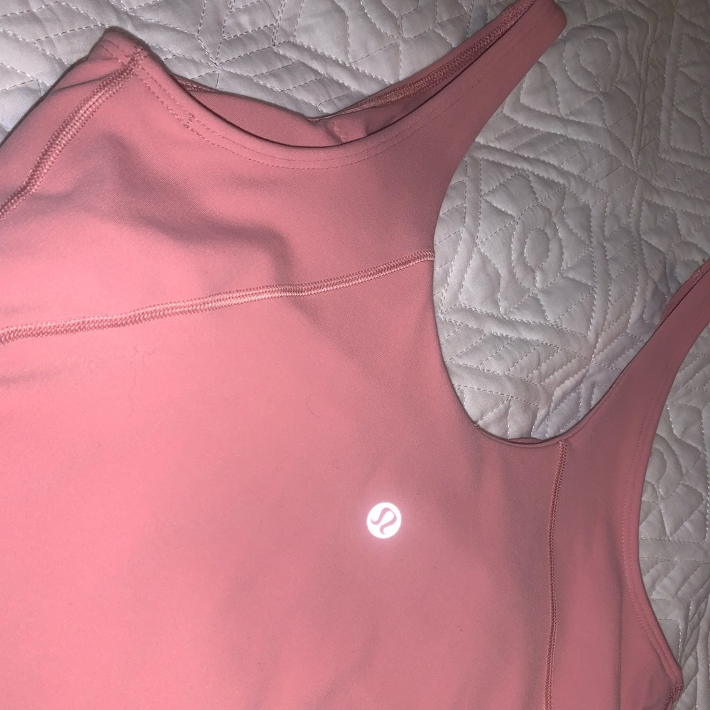 lululemon athletica Pink Tank Top
